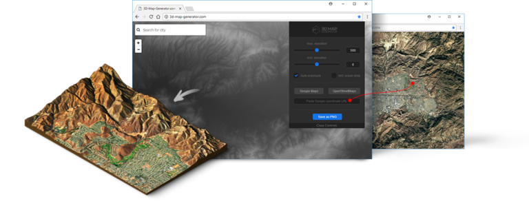 Www.3d-map-generator.com | 3D Map Generator – Atlas – Tools – Heightmap ...